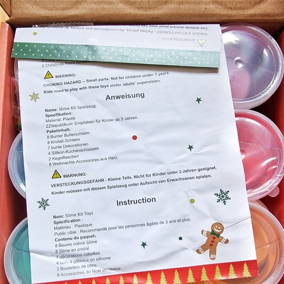 Fluffy Slime Kits for Girls Boys,with Cute Charms Soft Non-Sticky Butter slime - Picture 6 of 12